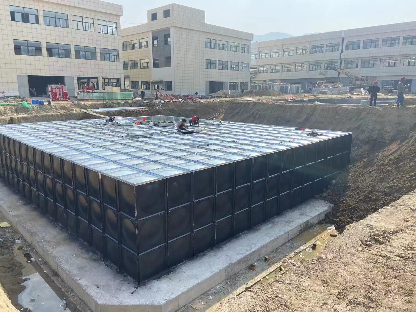 箱泵一体化消防泵站