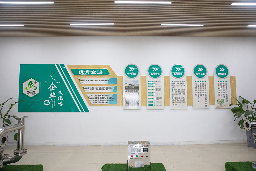 涵源环保展厅文化墙