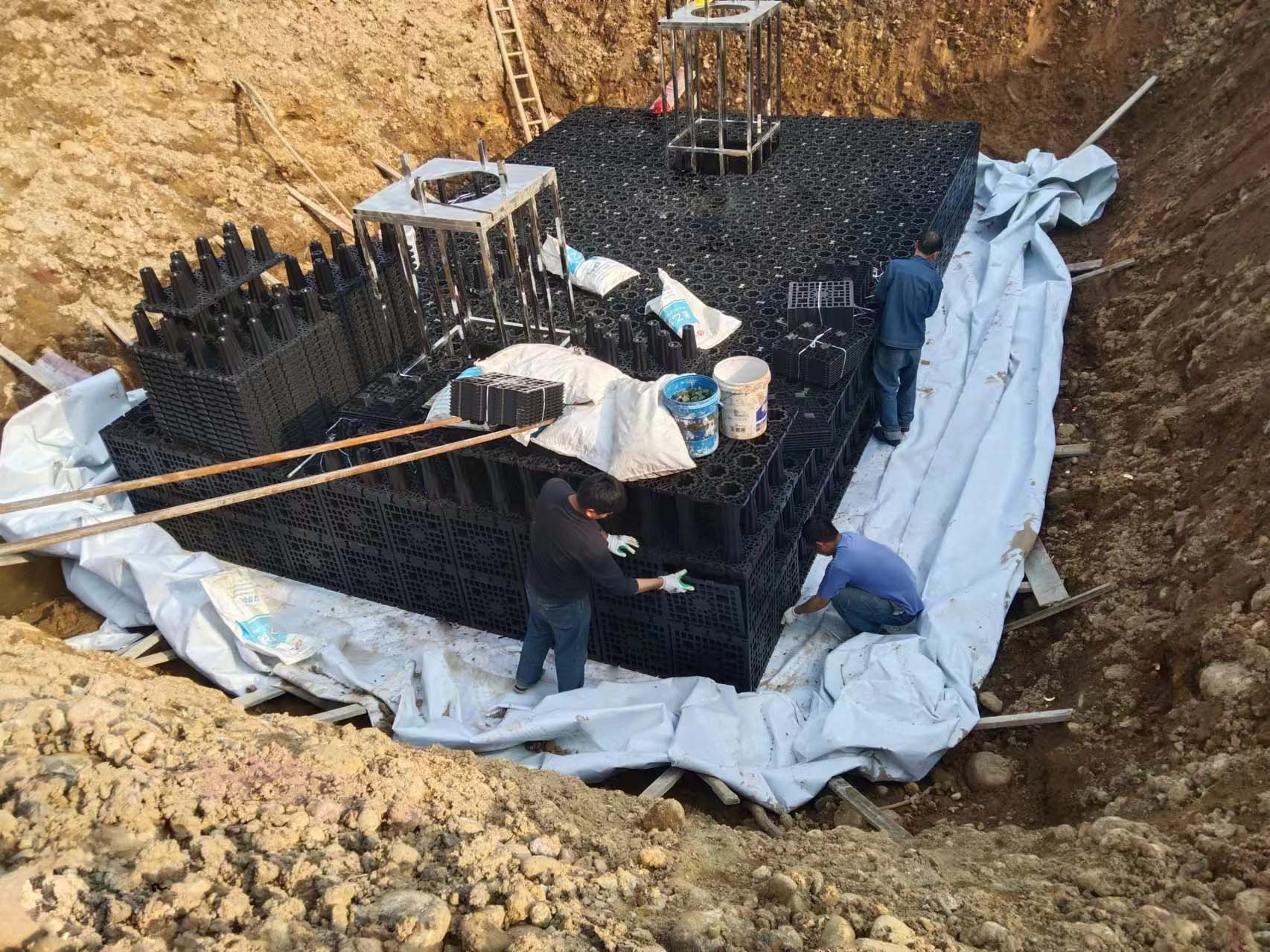 学校PP模块雨水回用