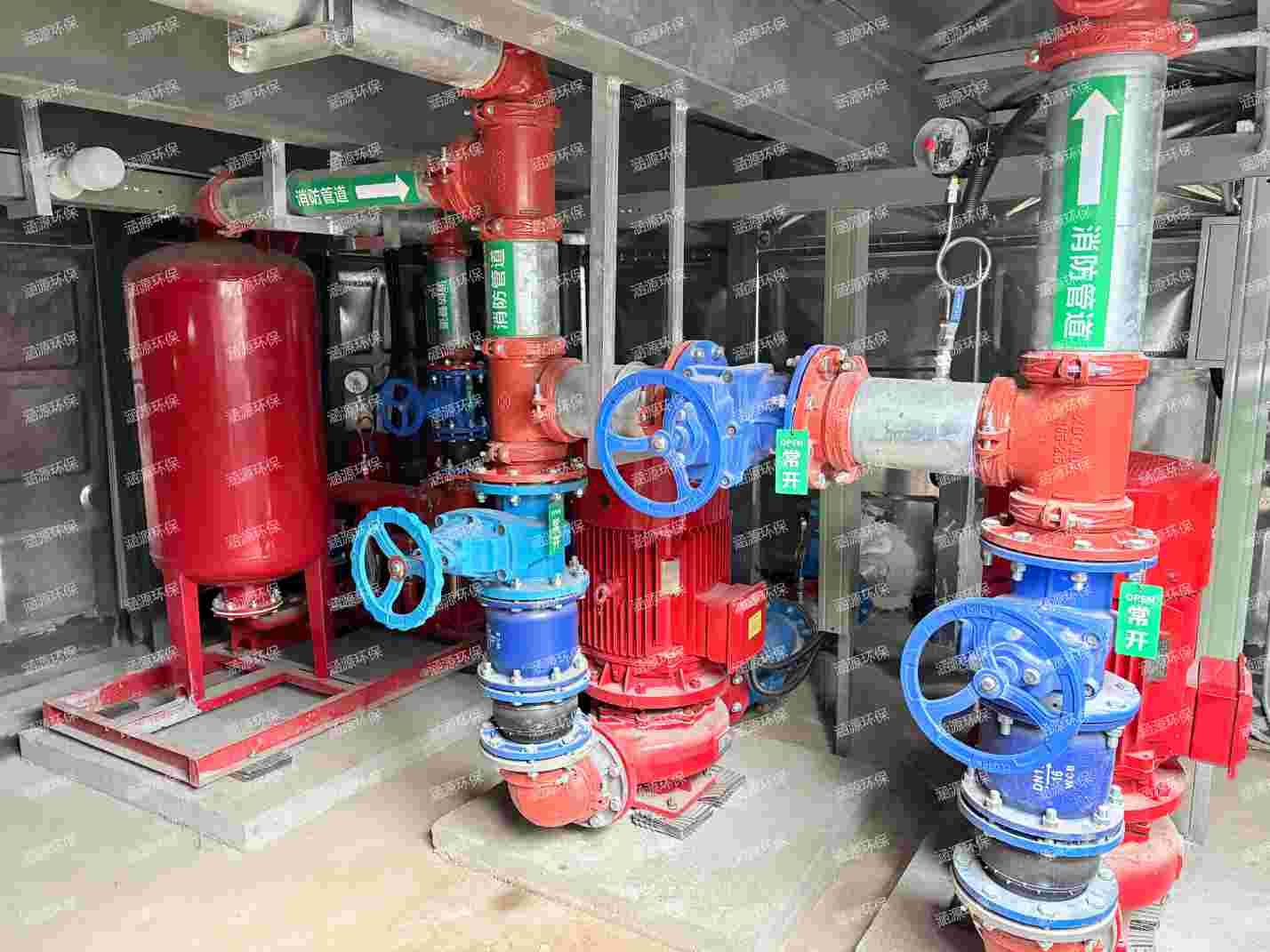 案例分享：巴中无害化处理中心一体化消防泵站项目