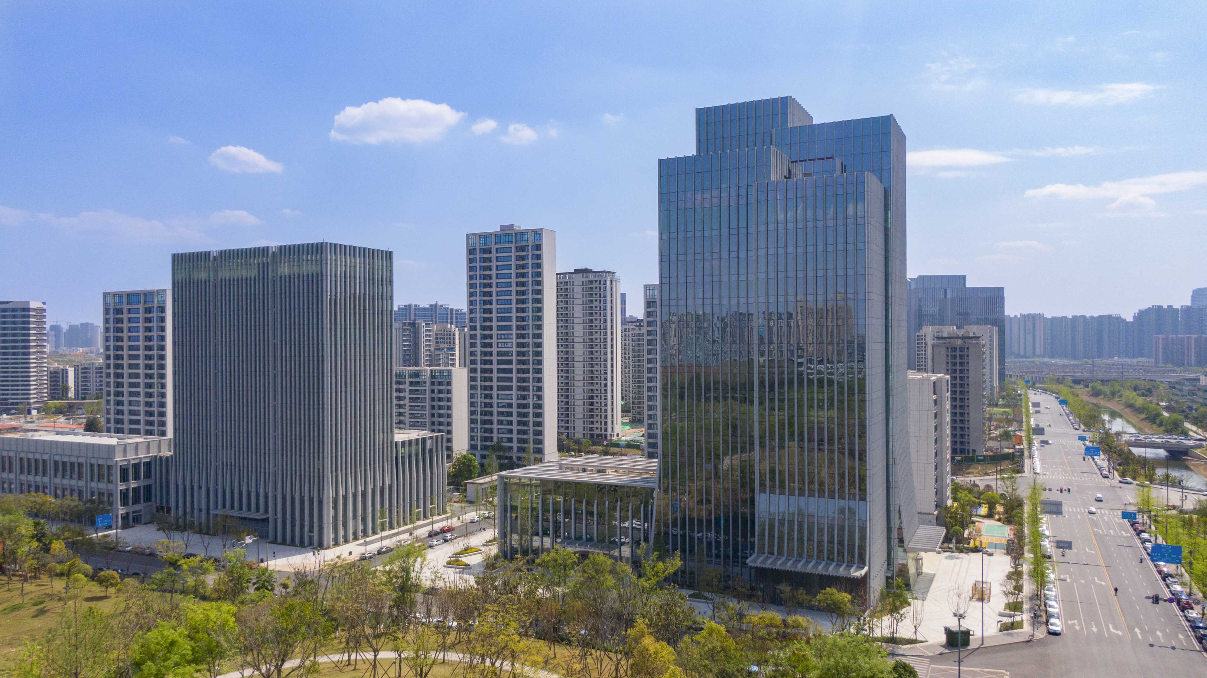 西藏银行成都总部基地中水回用处理系统