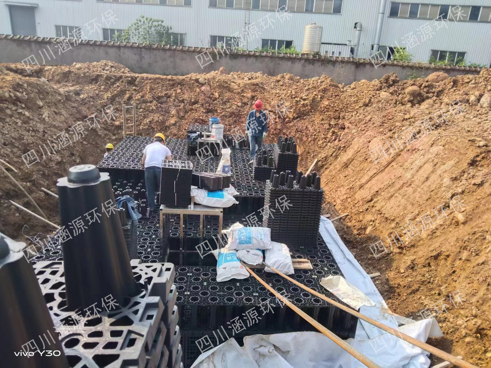 PP模块雨水收集回用系统